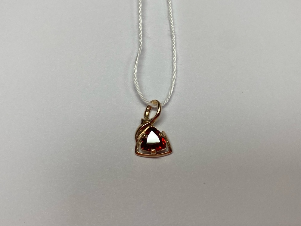 ПОДКМ585 ПОДВЕСКА С КАМНЕМ (Au 585)