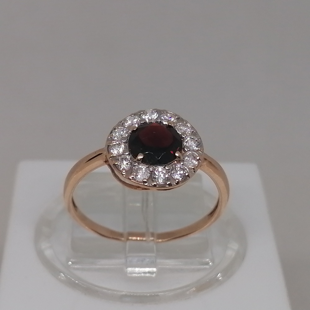 КОЛКМИ585 КОЛЬЦО С КАМНЯМИ (Au 585)