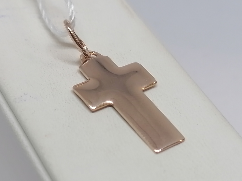 ПОДКБК585 ПОДВЕСКА КРЕСТ БЕЗ КАМНЯ (Au 585) ПОДКБК585 ПОДВЕСКА КРЕСТ БЕЗ КАМНЯ (Au 585)