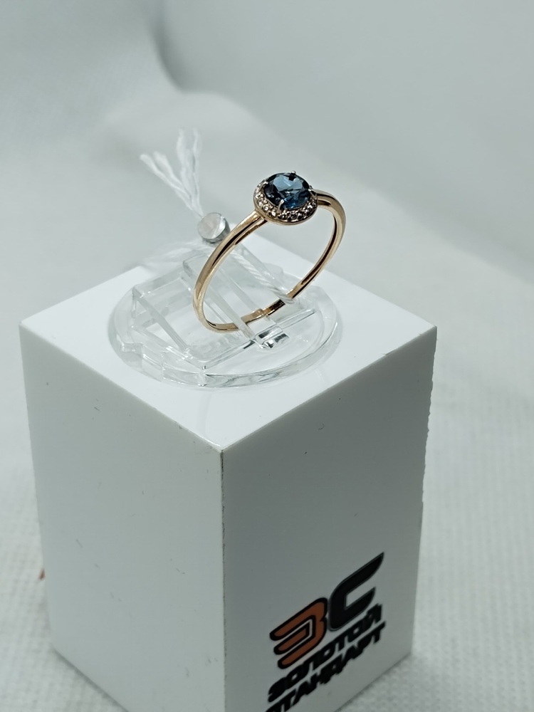 КОЛКМИ585 КОЛЬЦО С КАМНЯМИ (Au 585)