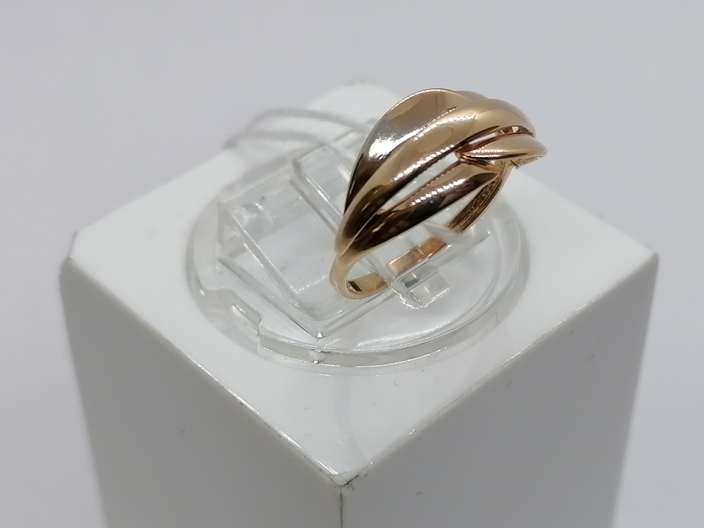 КОЛБКМ585 КОЛЬЦО БЕЗ КАМНЯ (Au 585)