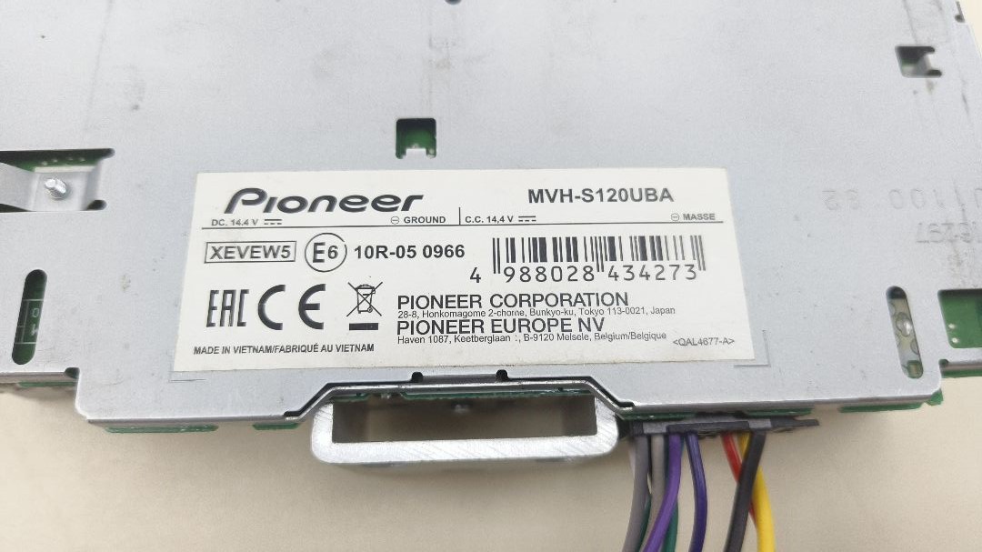 Автомагнитола Pioneer MVH-S120UBA