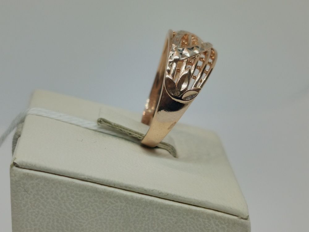 КОЛБКМ585 КОЛЬЦО БЕЗ КАМНЯ (Au 585)