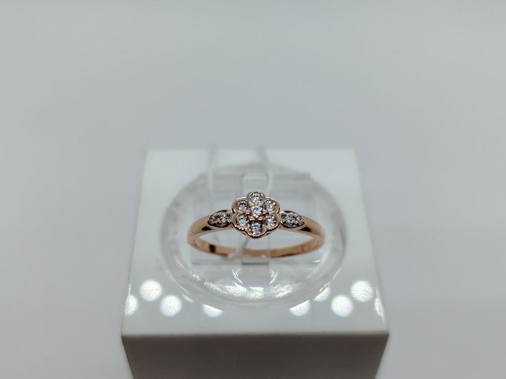 КОЛКМИ585 КОЛЬЦО С КАМНЯМИ (Au 585)