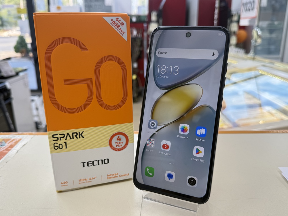 Смартфон Tecno Spark Go1 3/64