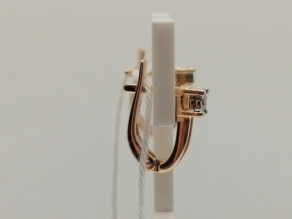 СЕРЬГИ БРИЛЛИАНТ (Au 585)