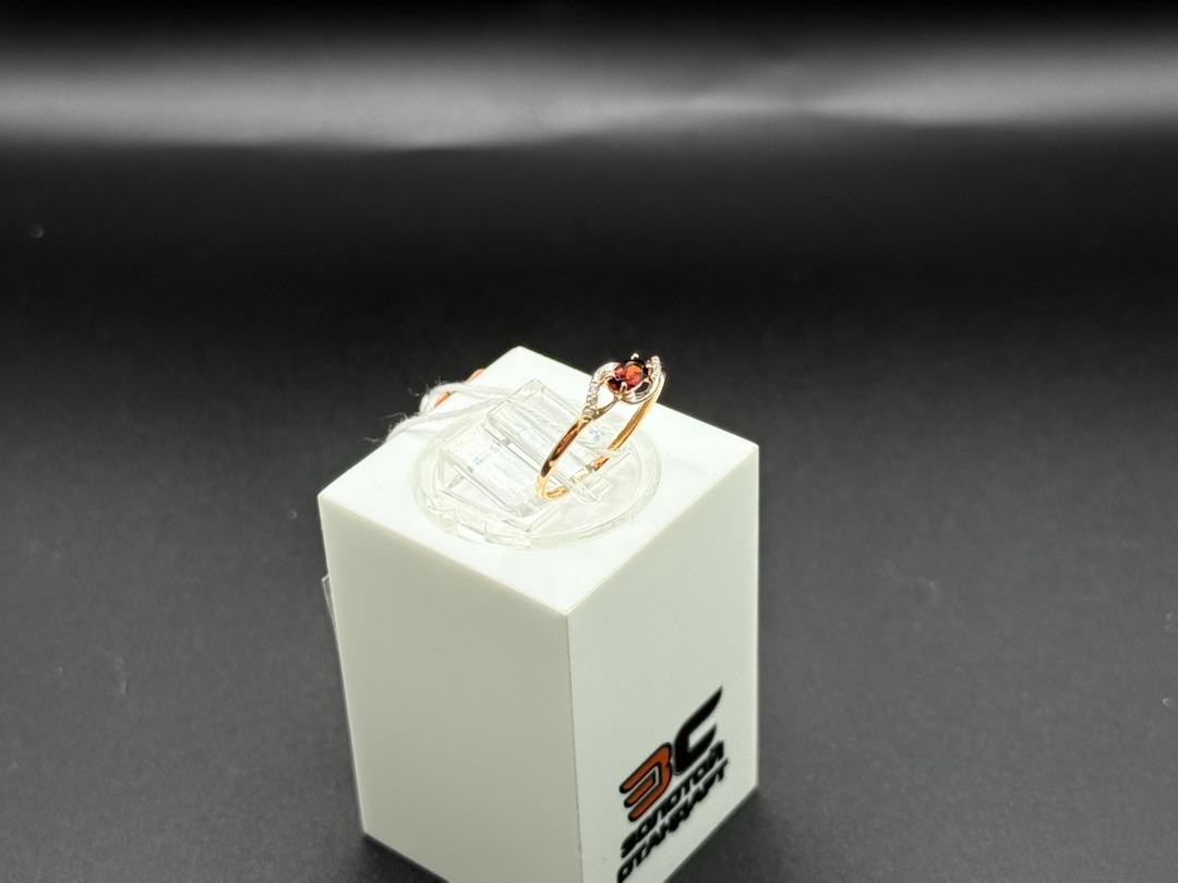 КОЛКМИ585 КОЛЬЦО С КАМНЯМИ (Au 585)