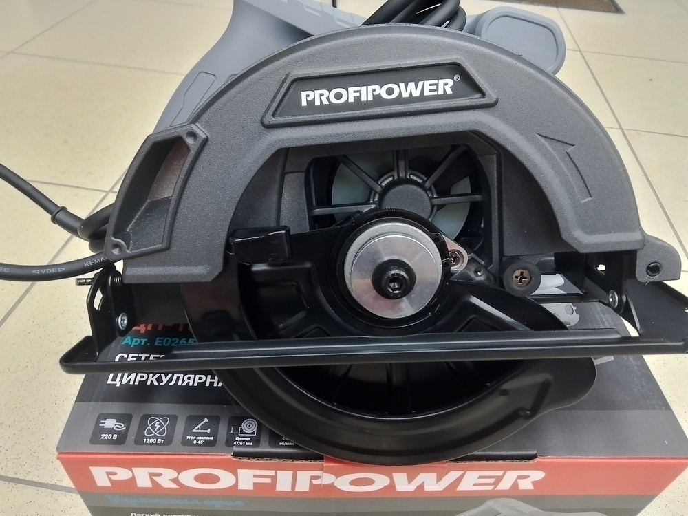 Дисковая пила Profipower ДП-185 (E0265)