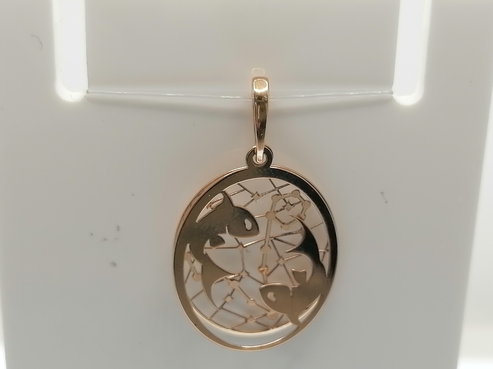 ПОДВЕСКА ЗНАК ЗОДИАКА без камня (Au 585) ПОДВЕСКА ЗНАК ЗОДИАКА без камня (Au 585)