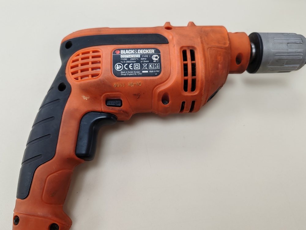 Дрели-ударные Black & Decker CD714CRES