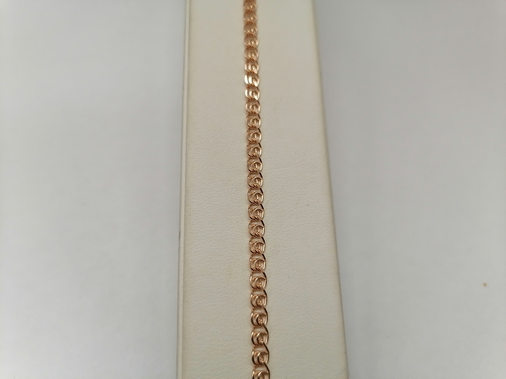 БРАСЛЕТ ПОЛНОВЕСНЫЙ Лав (Au 585)