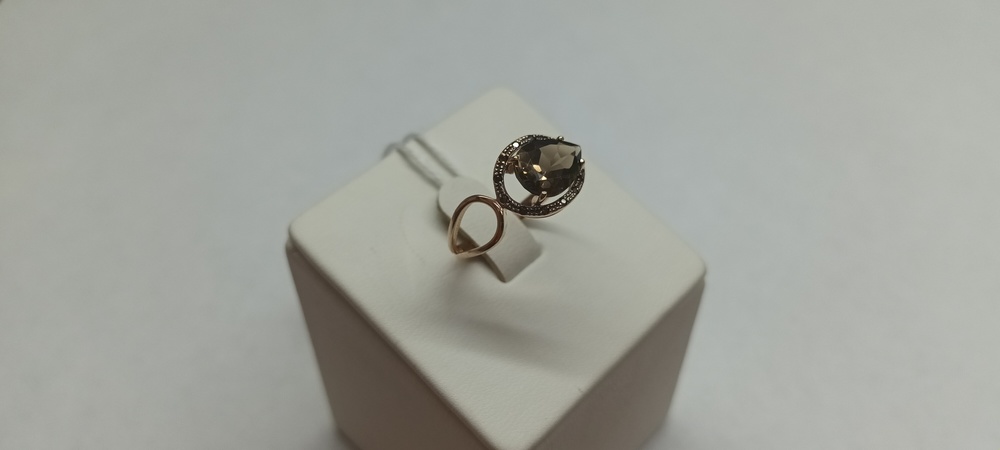 КОЛКМИ585 КОЛЬЦО С КАМНЯМИ (Au 585)