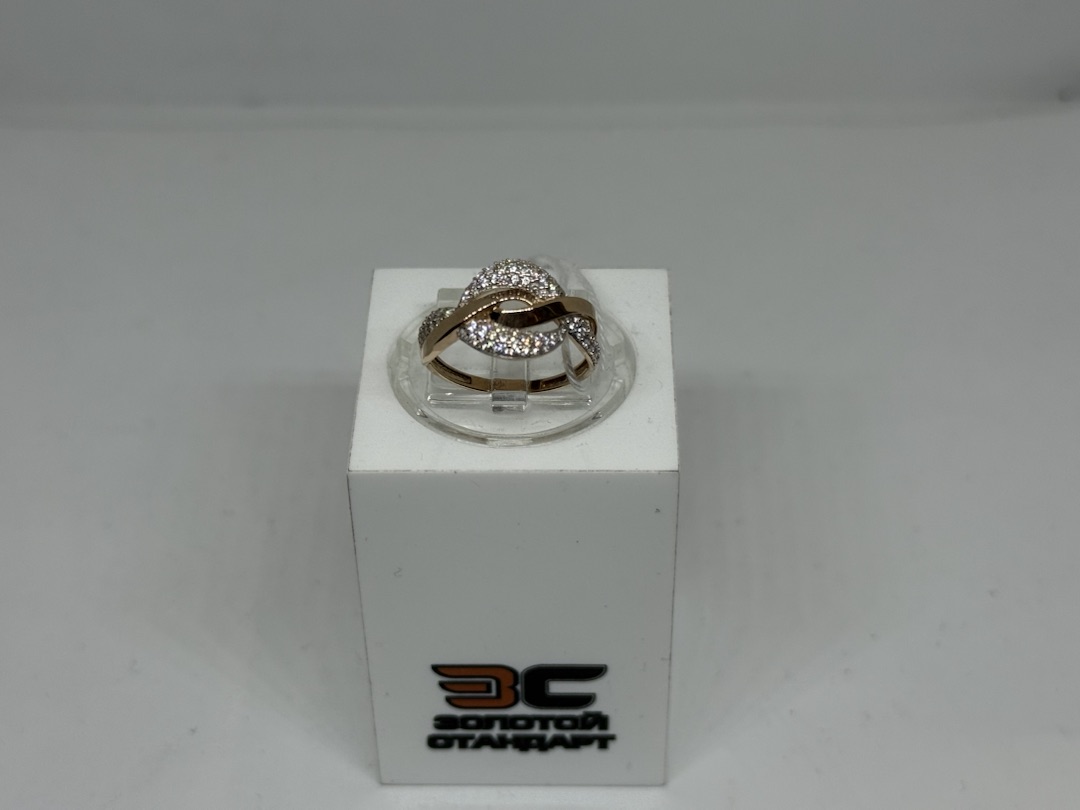 КОЛКМИ585 КОЛЬЦО С КАМНЯМИ (Au 585)
