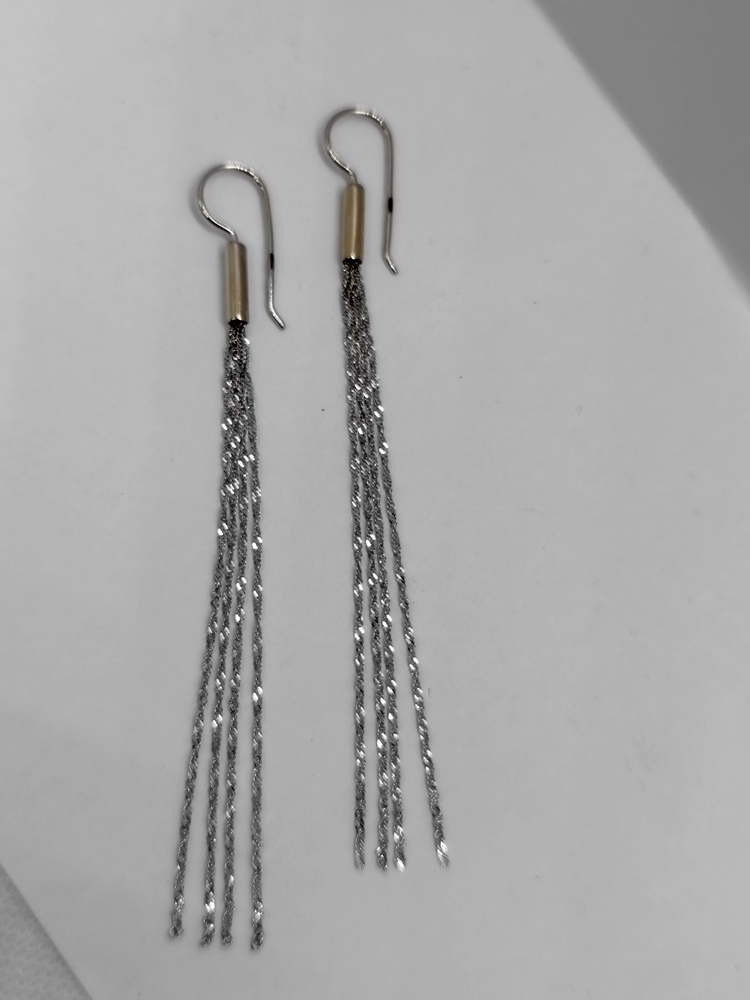 СЕРЬГИ БЕЗ КАМНЯ (Au 585)