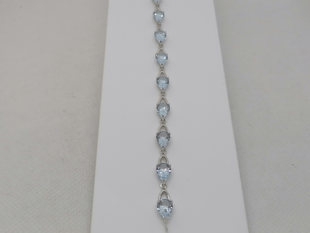 Б585 БРАСЛЕТ С КАМНЯМИ (Au 585)