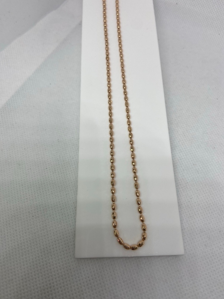 ЦППА585 ЦЕПЬ ПУСТОТЕЛАЯ Перлина (Au 585)