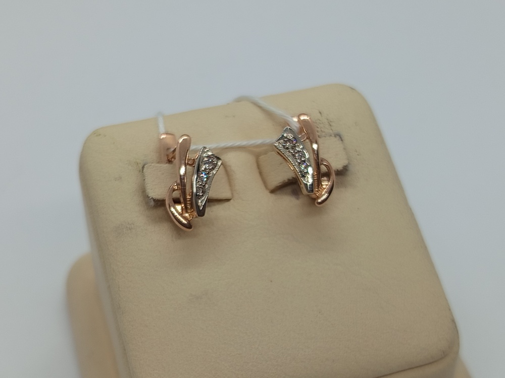 СЕРЬГИ БРИЛЛИАНТ (Au 585)