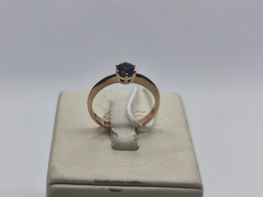 КОЛКМ585 КОЛЬЦО С КАМНЕМ (Au 585)