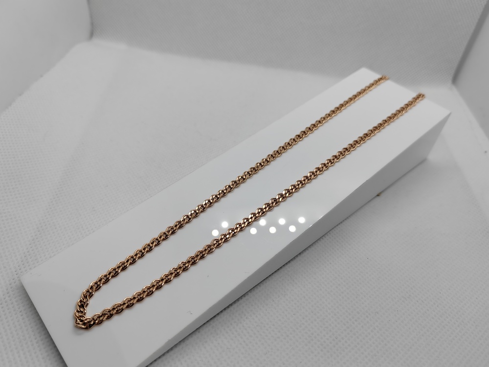 8060155П-45 ЦЕПЬ ПУСТОТЕЛАЯ Нона (Au 585)