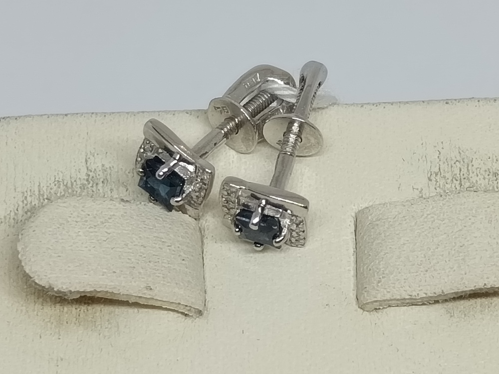 СПУС585 СЕРЬГИ ПУСЕТЫ (Au 585)