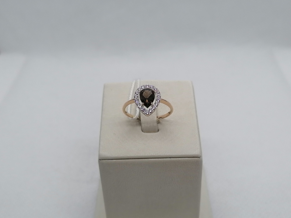 КОЛКМИ585 КОЛЬЦО С КАМНЯМИ (Au 585)