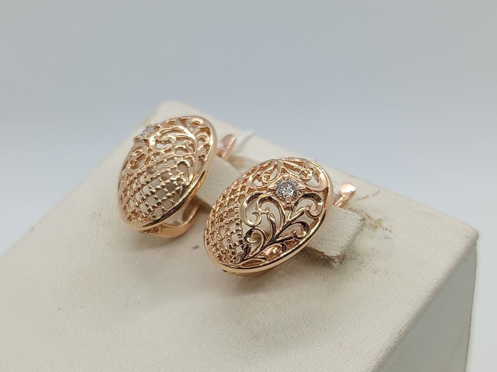 СЕРЬГИ БРИЛЛИАНТ (Au 585)