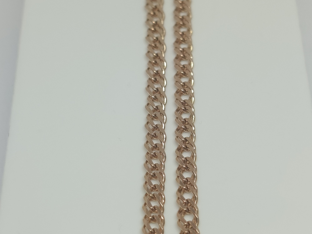 ЦЛР2585 ЦЕПЬ ПОЛНОВЕСНАЯ Ромб двойной (Au 585)