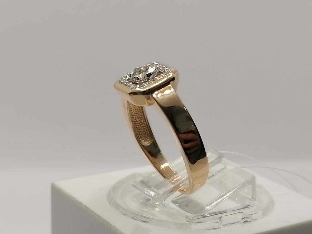 КОЛЬЦО БРИЛЛИАНТ (Au 585)