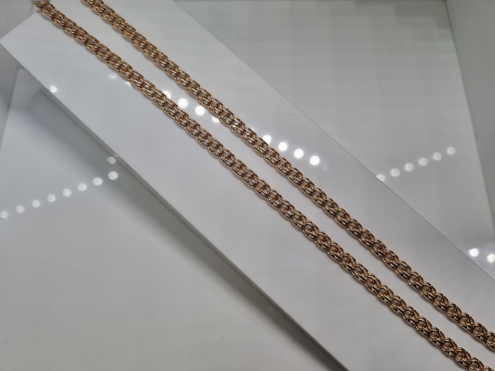 ЦЛБС585 ЦЕПЬ ПОЛНОВЕСНАЯ Бисмарк (Au 585)