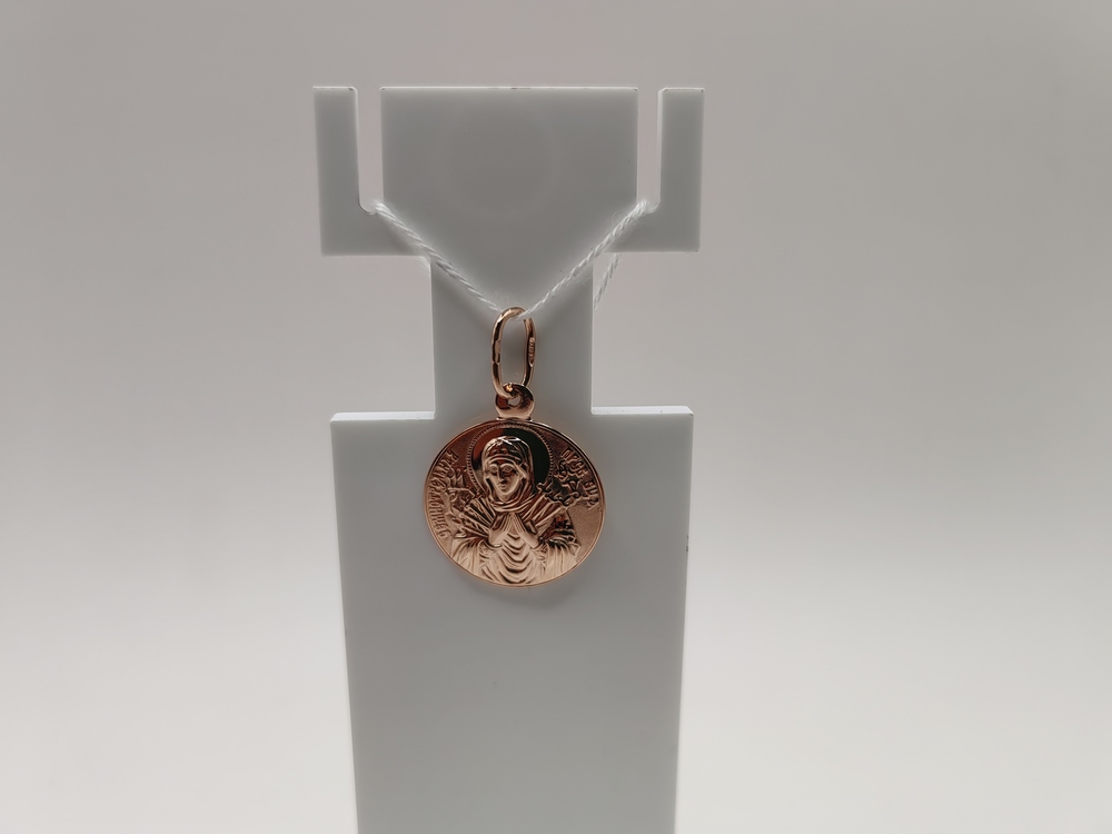 ПОДИБК585 ПОДВЕСКА ИКОНА БЕЗ КАМНЯ (Au 585)