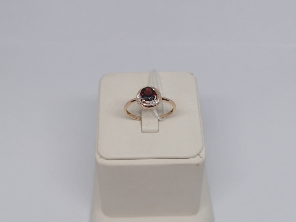 КОЛКМИ585 КОЛЬЦО С КАМНЯМИ (Au 585)