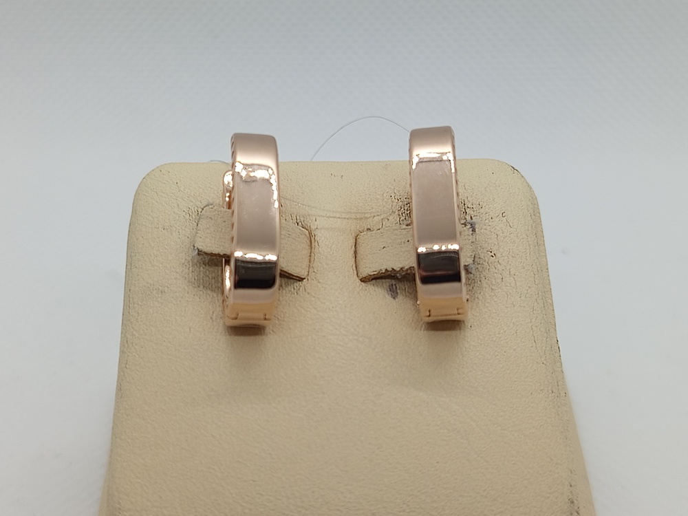 СЕРЬГИ БЕЗ КАМНЯ (Au 375)