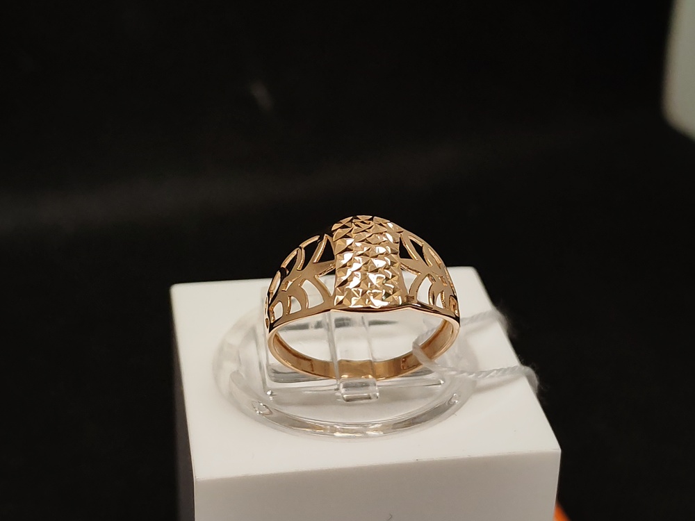 КОЛБКМ585 КОЛЬЦО БЕЗ КАМНЯ (Au 585)