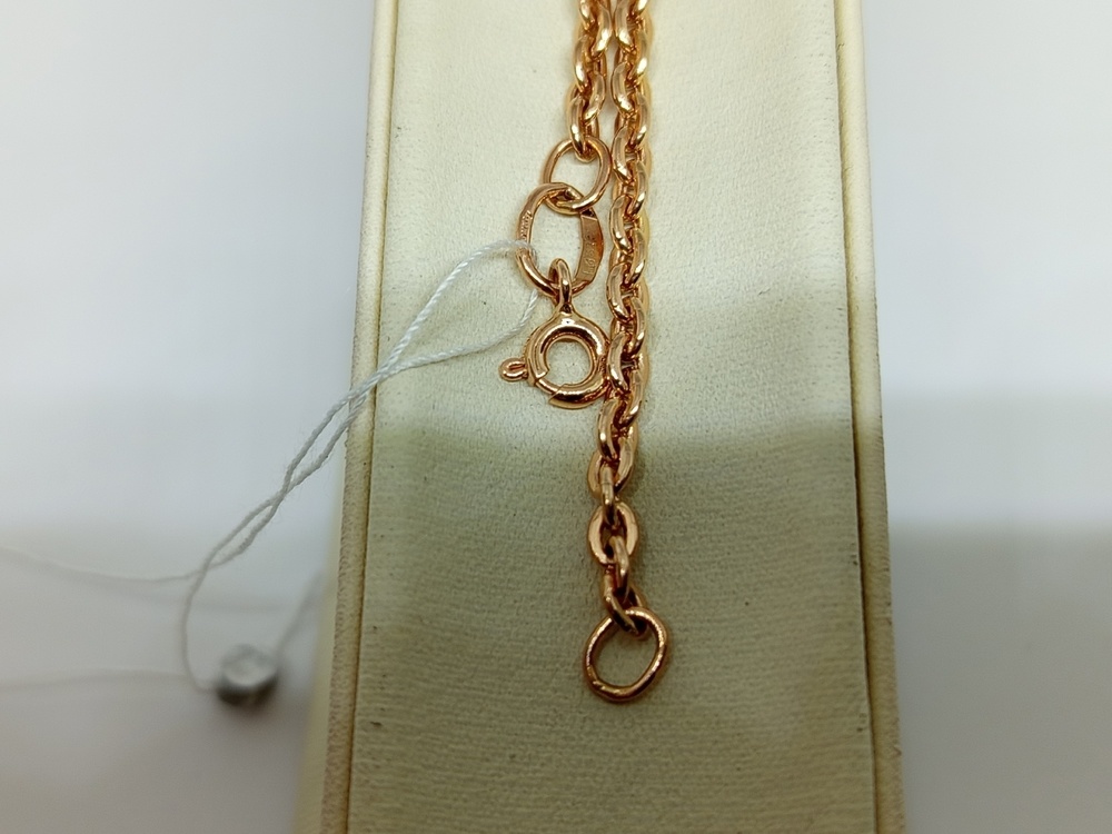 БРАСЛЕТ ПУСТОТЕЛЫЙ Якорное Au 585