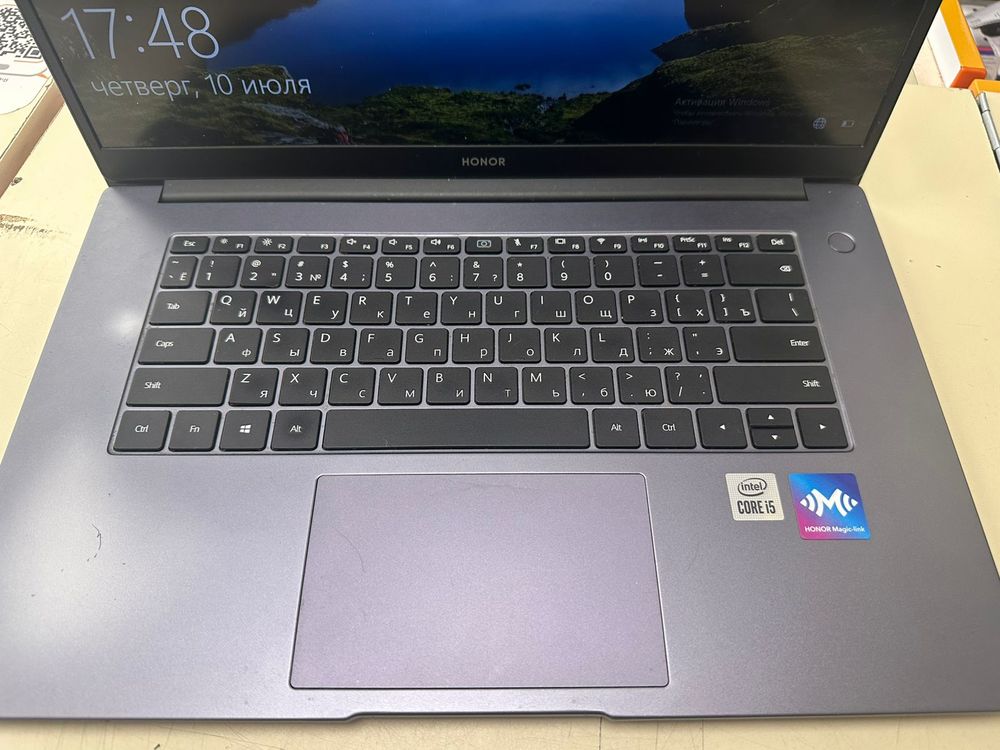 Ноутбук Honor ,; Core i5-10210U, Intel UHD Graphics 730, 8 Гб, 512 GB, Нет