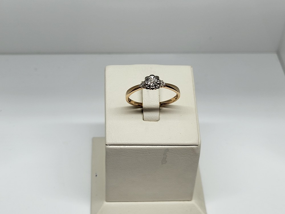 КОЛЬЦО БРИЛЛИАНТ Au 585