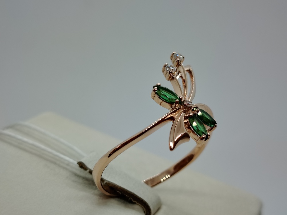 КОЛКМИ585 КОЛЬЦО С КАМНЯМИ (Au 585) КОЛКМИ585 КОЛЬЦО С КАМНЯМИ (Au 585)