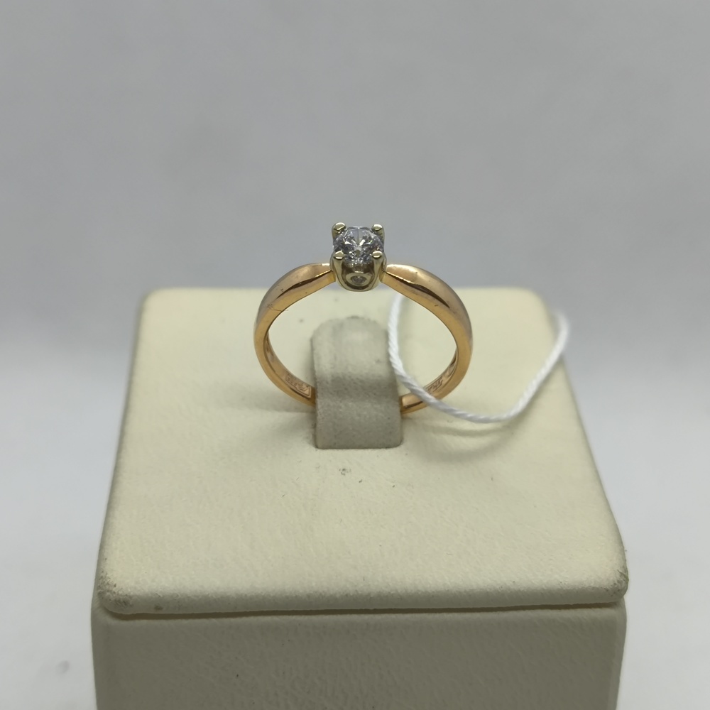 КОЛКМИ585 КОЛЬЦО С КАМНЯМИ (Au 585)