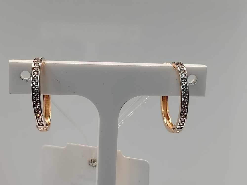 СЕРЬГИ С КАМНЯМИ (Au 585)