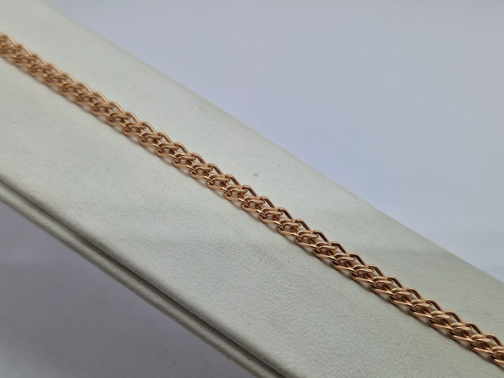 БРАСЛЕТ ПУСТОТЕЛЫЙ Царь (Au 585)