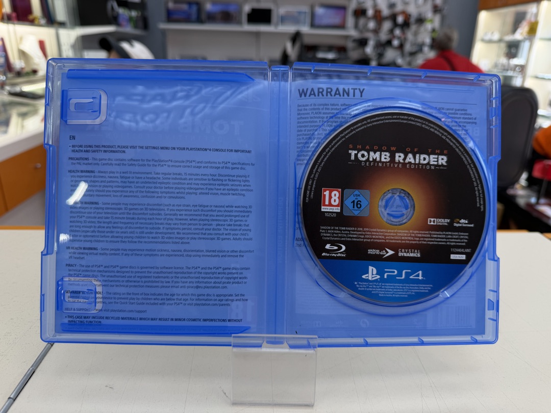 Игра Playstation 4 Shadow Of The Tomb Rider