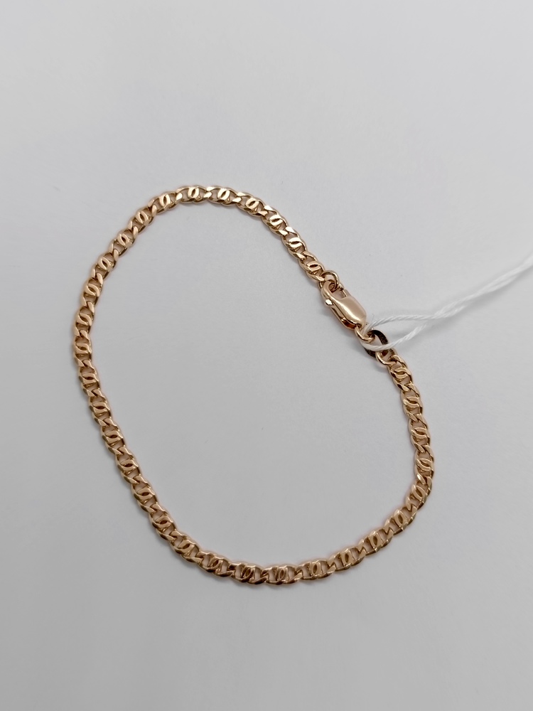 БРАСЛЕТ ПОЛНОВЕСНЫЙ Птичий глаз(глаз пантеры) Au 585