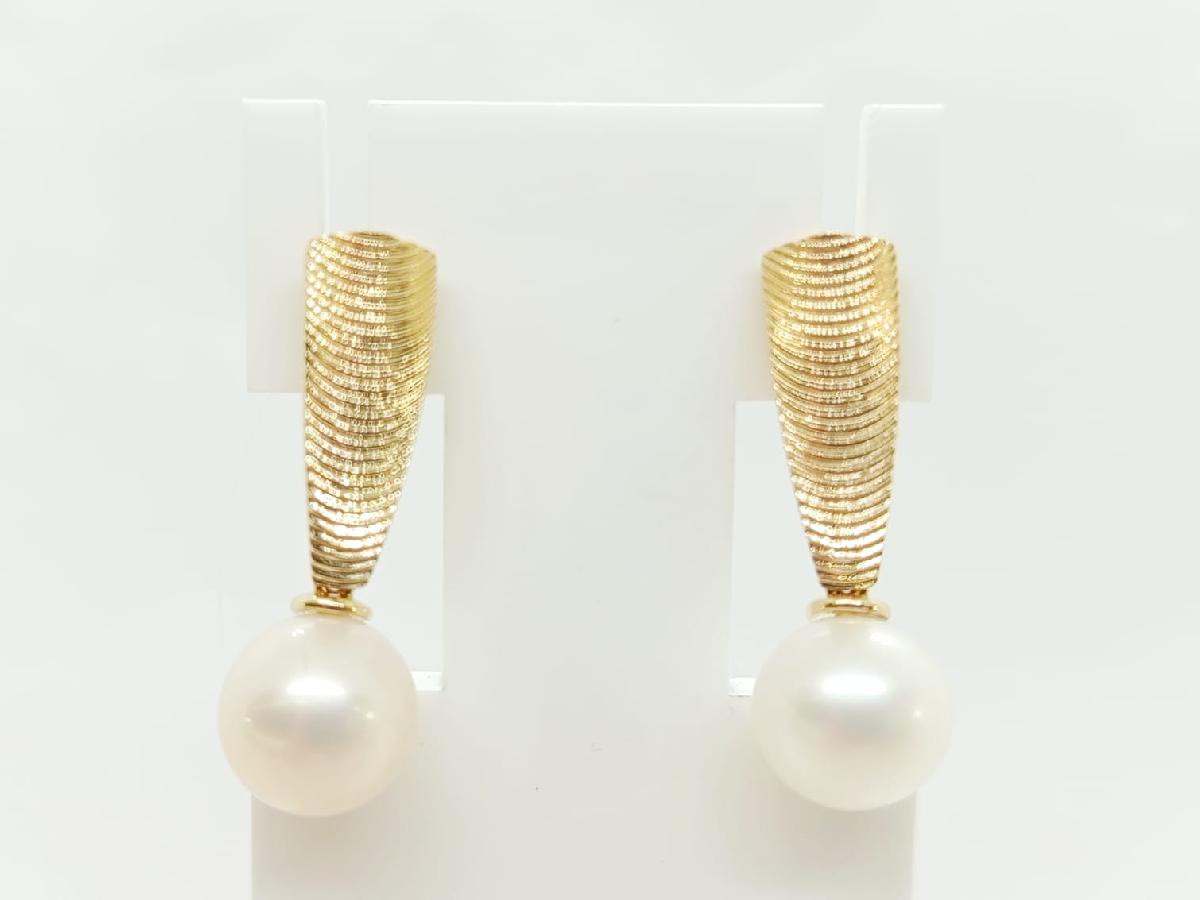 СЕРЬГИ ЖЕМЧУГ (Au 585)