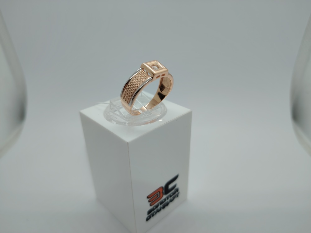 КОЛЬЦО С КАМНЕМ (Au 585)