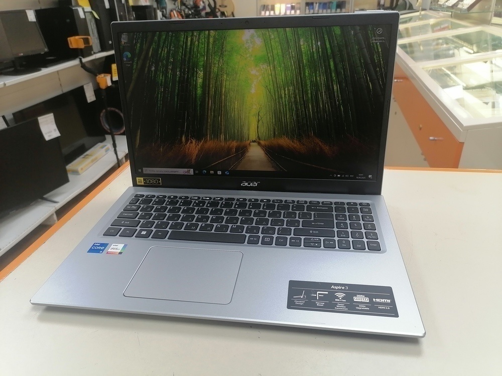 Ноутбук Acer Aspire 3; Core i5-1135G7, Intel iris XE Graphics, 8 Гб, 512 GB, Нет