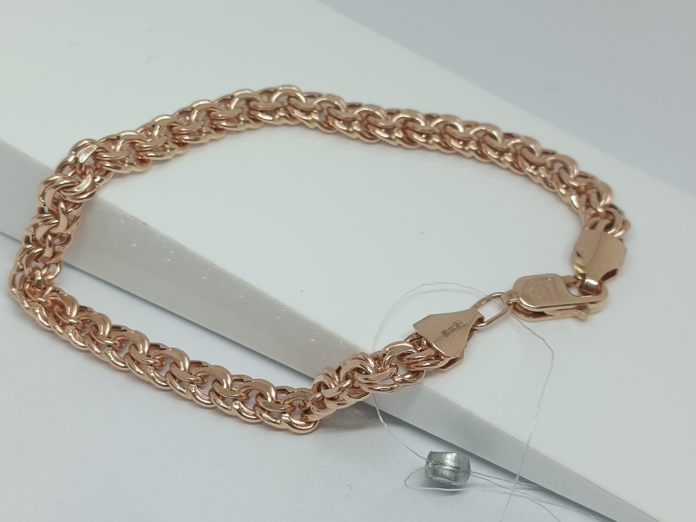 10100380120 БРАСЛЕТ ПУСТОТЕЛЫЙ Бисмарк (Au 585)