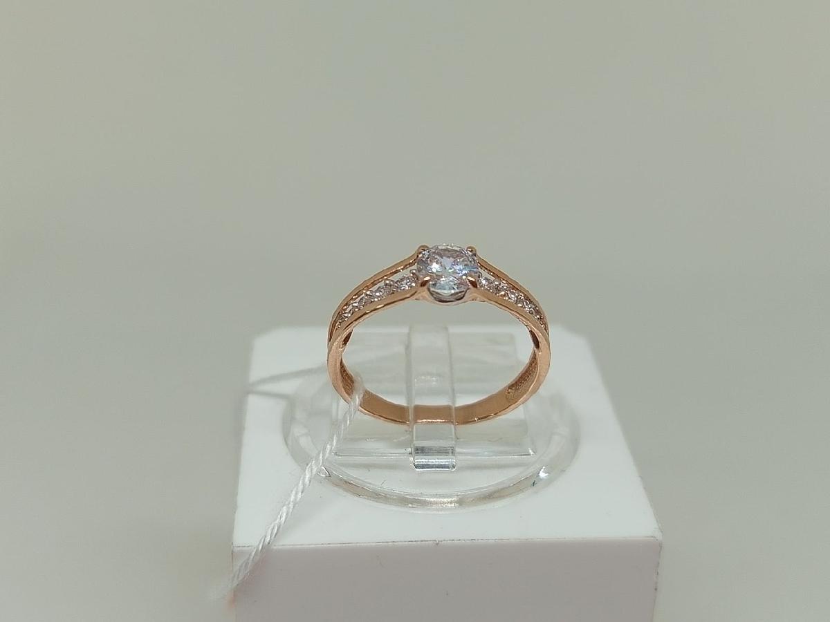 КОЛКМИ585 КОЛЬЦО С КАМНЯМИ (Au 585)