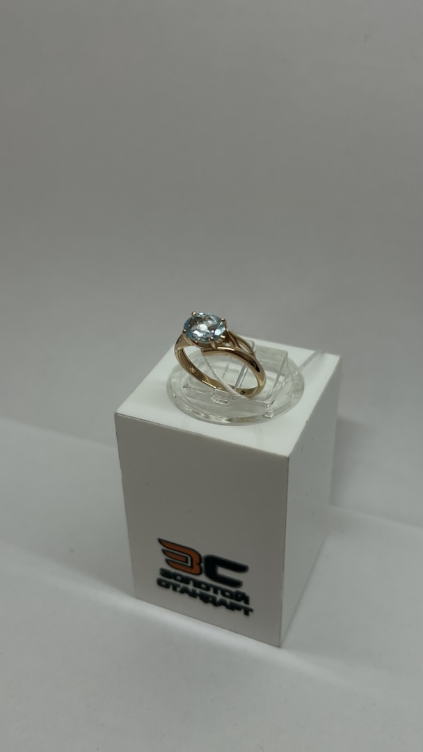 КОЛКМ585 КОЛЬЦО С КАМНЕМ (Au 585)