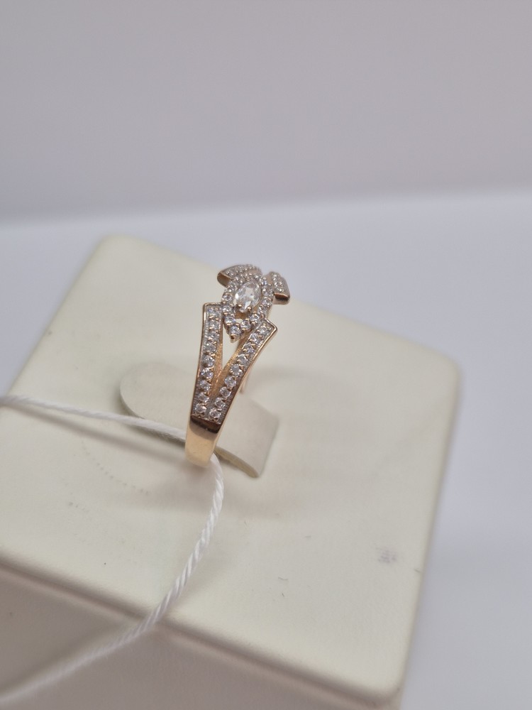 КОЛКМИ585 КОЛЬЦО С КАМНЯМИ (Au 585)