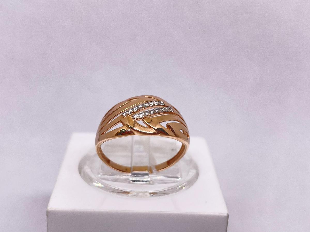 КОЛКМИ585 КОЛЬЦО С КАМНЯМИ (Au 585)